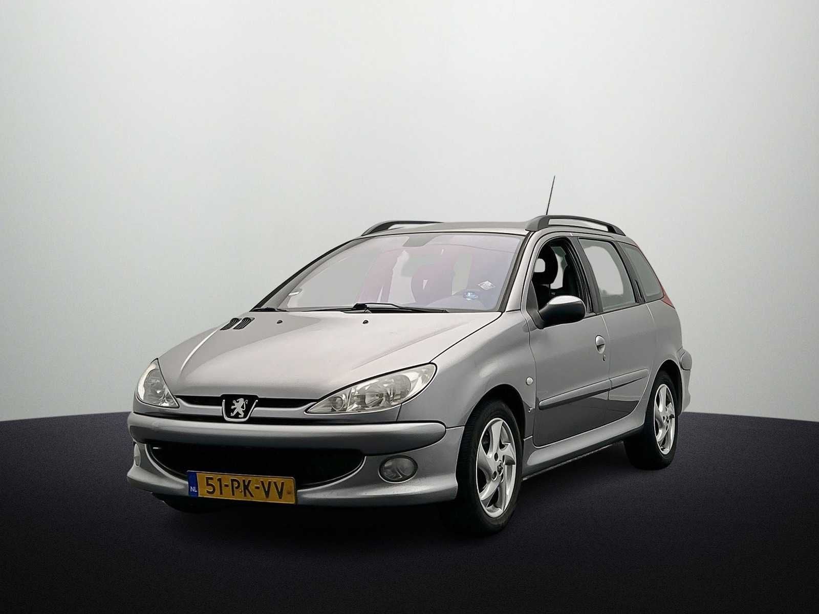 Peugeot 206 SW 1.4-16V XS Pack 2004 | 51-PK-VV, Auto's, Voorwielaandrijving, 15 km/l, 4 cilinders, Origineel Nederlands