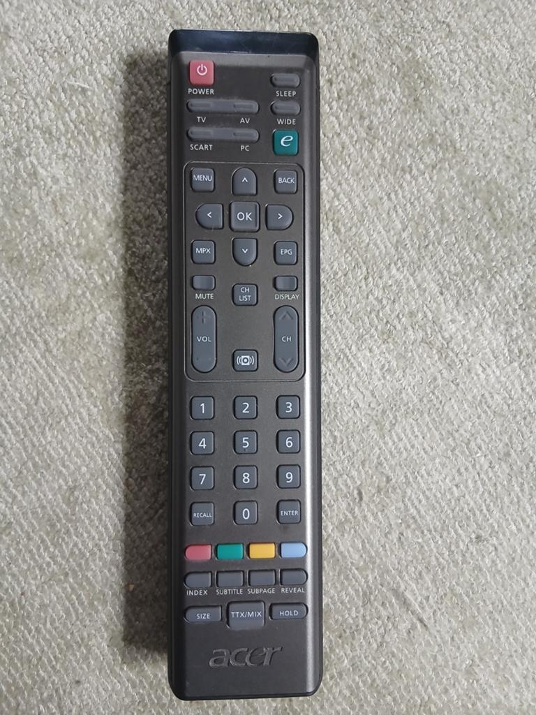 Acer afstandsbediening rc-48key, Ophalen of Verzenden, Zo goed als nieuw, Origineel, Tv