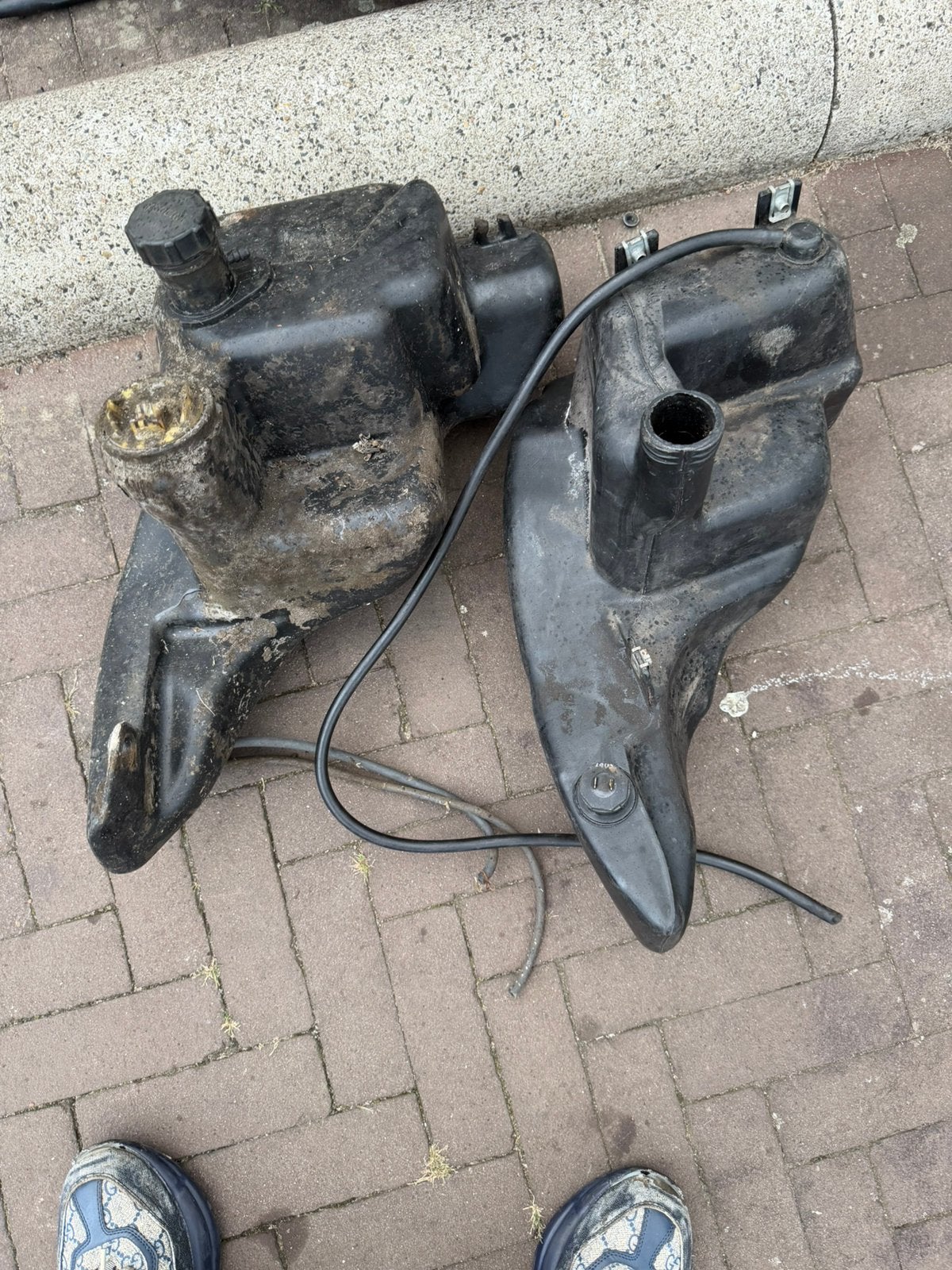 Benzine tank  zip en piaggio fly, Ophalen of Verzenden