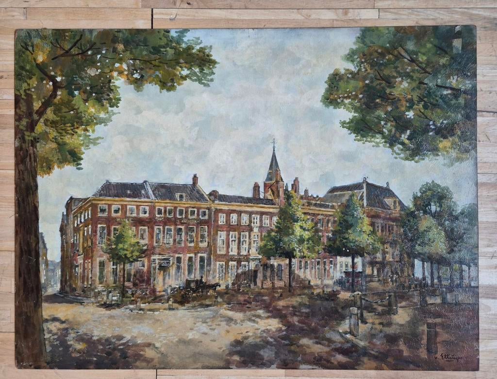Schilderij Van Ettinger, DH Toernooiveld nu 100 eu!, Ophalen