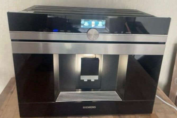 Siemens koffiemachine inbouw, Ophalen of Verzenden, Zo goed als nieuw, Koffiemachine