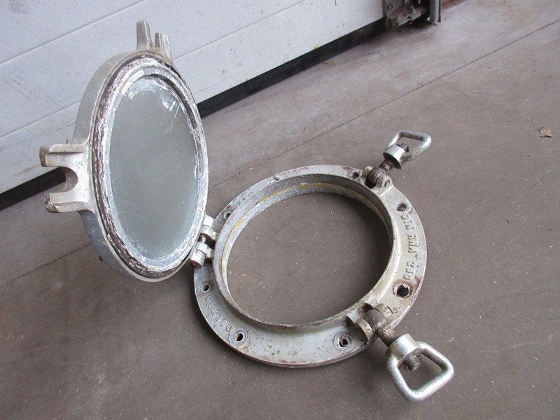 Patrijspoort 37,5 cm van aluminium, Ophalen, Gebruikt, Overige typen