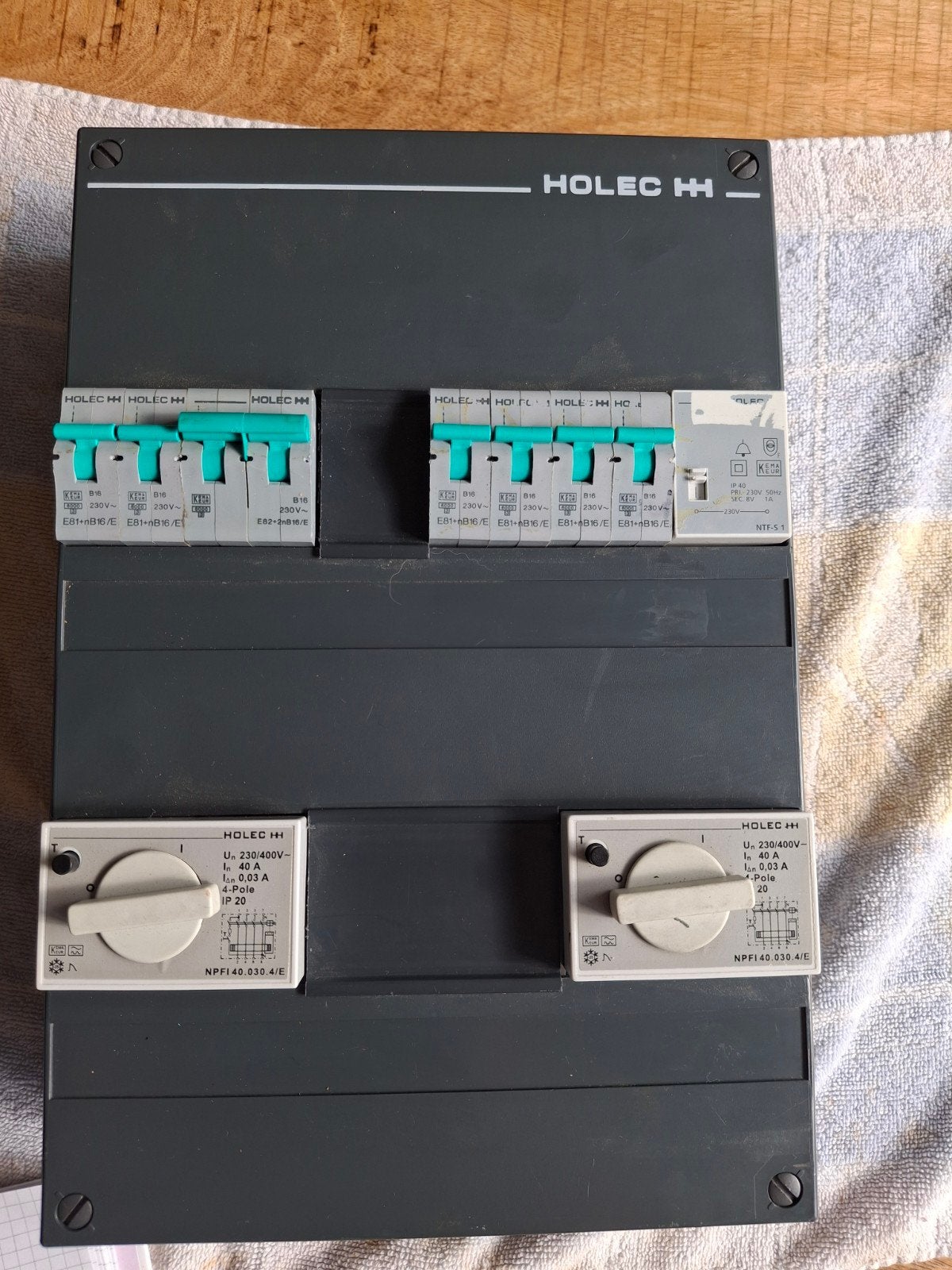holec meterkast, Ophalen of Verzenden, Gebruikt, Overige merken, Groepenkast
