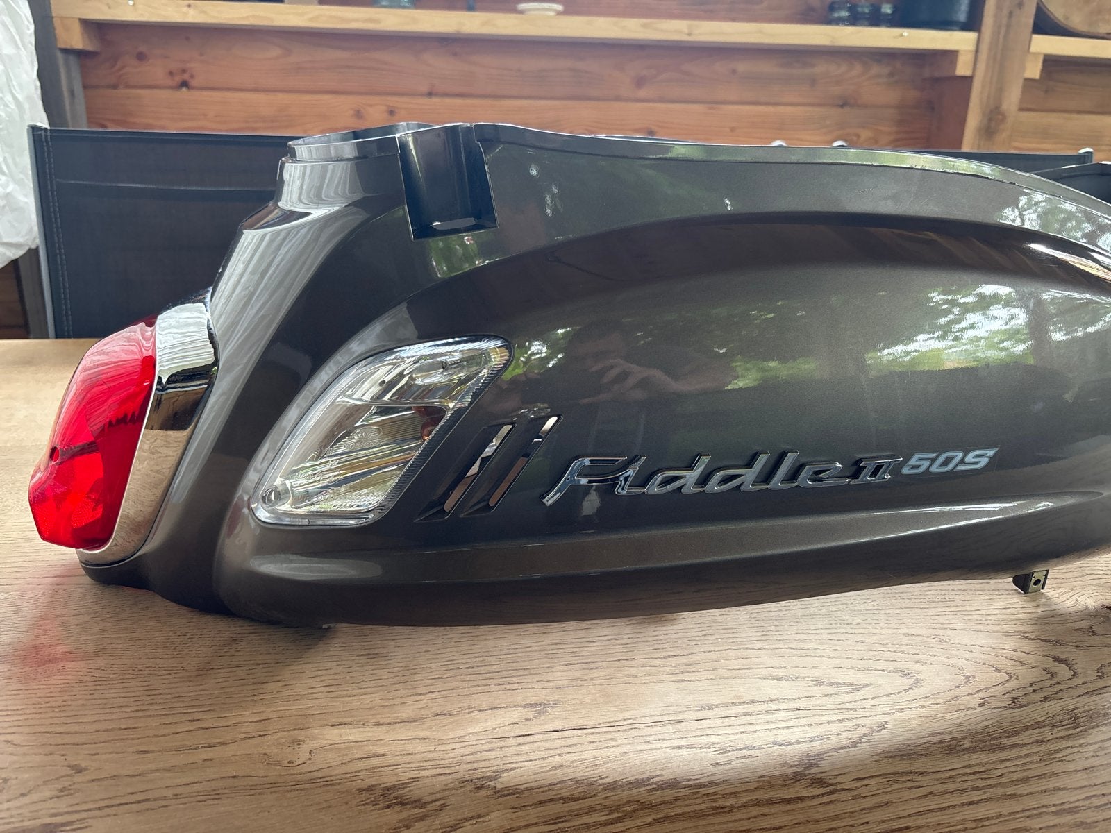 Achterkap Sym Fiddle 2 inclusief verlichting en bedrading, Ophalen, Gebruikt, Kap, SYM