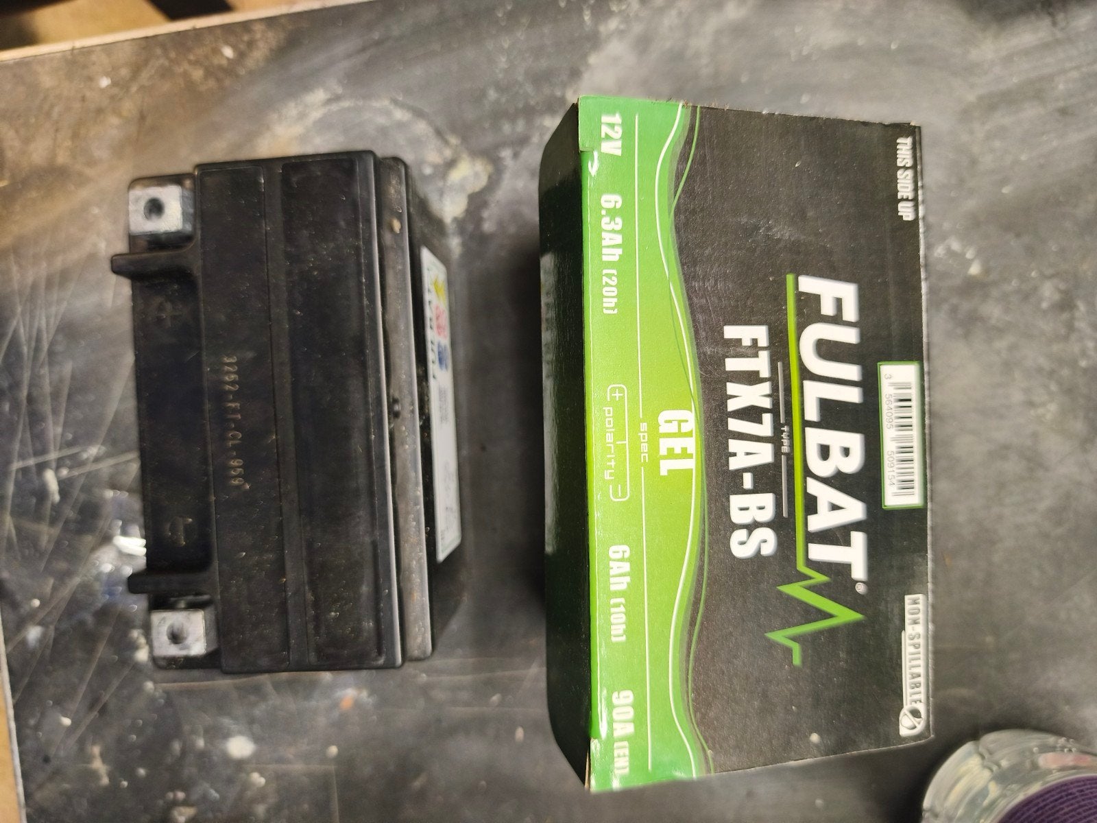 Nieuwe Fulbat FTX7A-BS GEL accu - Ongebruikt in doos, Ophalen of Verzenden