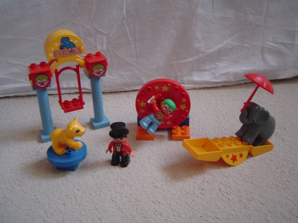 duplo circus set (set 2), Ophalen of Verzenden, Gebruikt, Complete set, Duplo