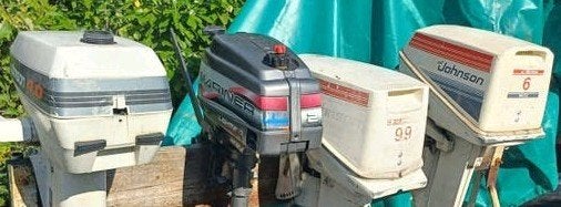 4x buitenboordmotor 2 pk 4 pk 6 pk 9.9 pk  lopen en koelen a, Ophalen, Gebruikt, Motor en Techniek, Zeilboot of Motorboot