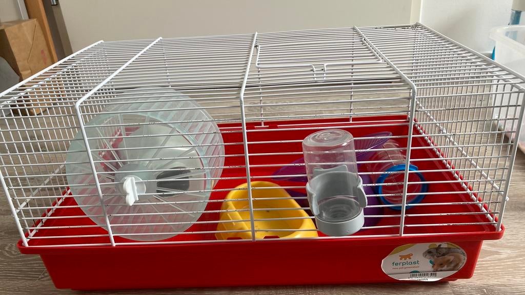 Hamsterkooi Ferplast, Minder dan 60 cm, Kooi, Gebruikt, Minder dan 75 cm