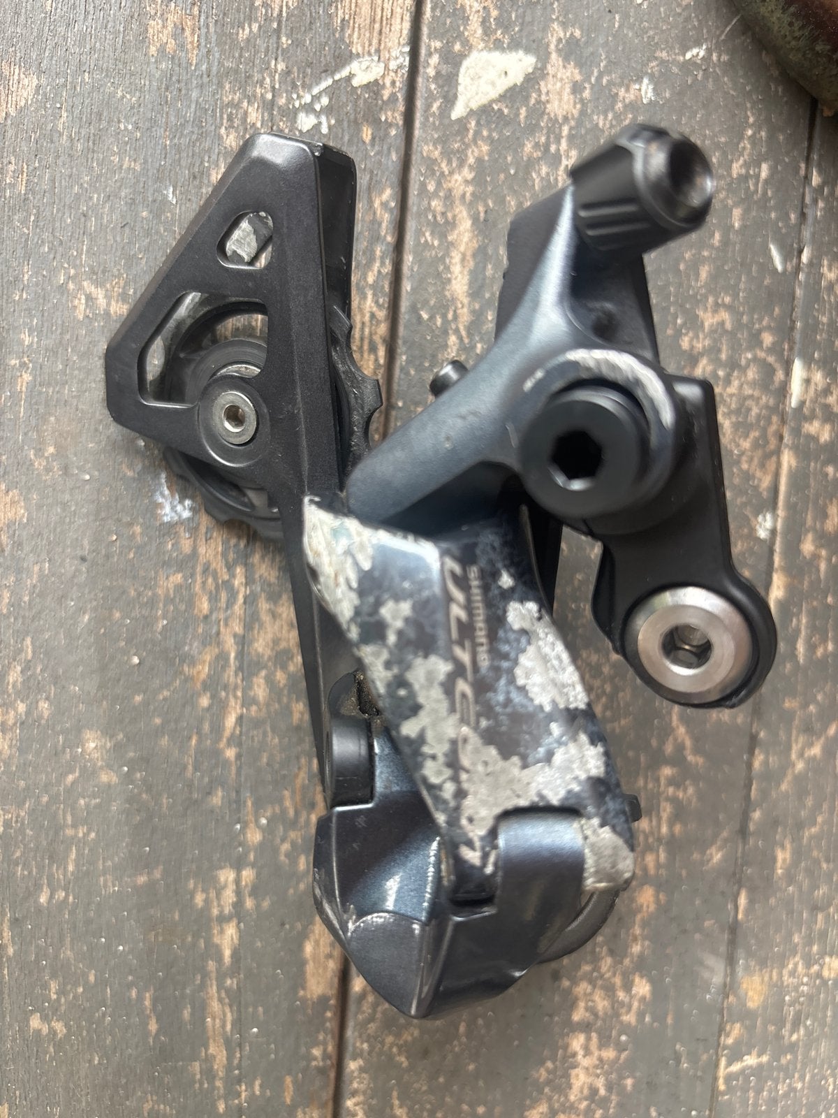 Shimano Ultegra RD-R8000 Achterderailleur, Fietsen en Brommers, Gebruikt, Ophalen of Verzenden, Derailleur of Ketting, Aluminium