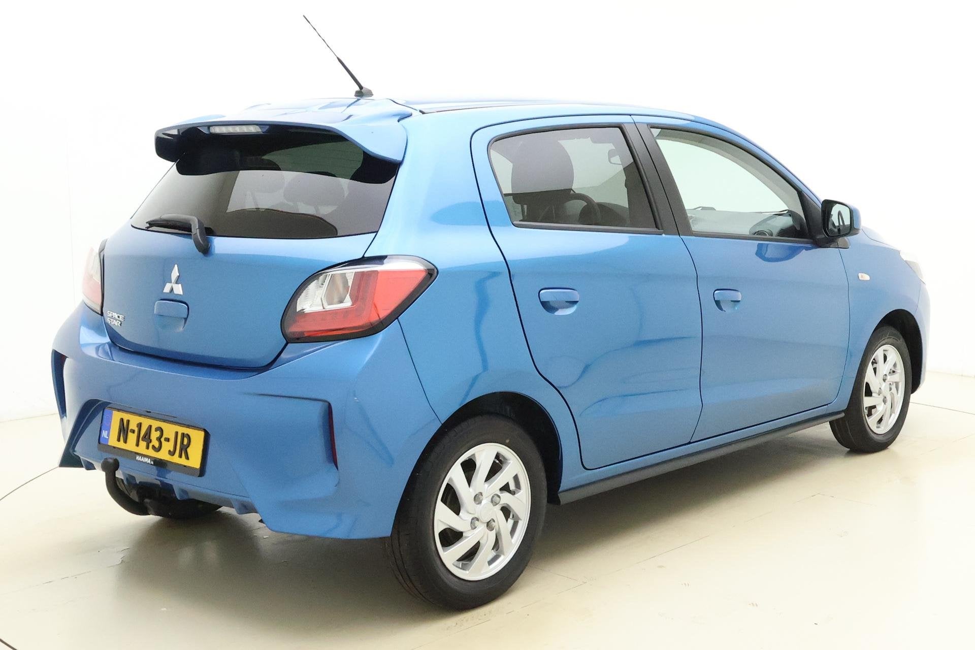 Mitsubishi Space Star 1.2 Intense 70pk | Climate Control | T, Voorwielaandrijving, Stof, Gebruikt, 850 kg