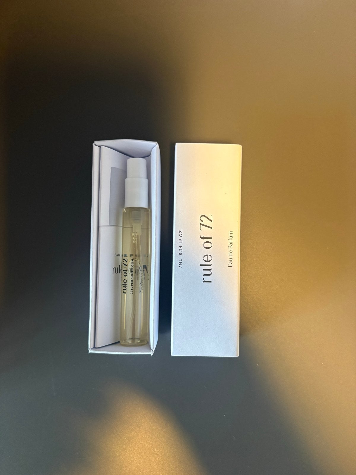 27 87 Perfumes Rule of 72 Eau de Parfum 7ml Nieuw, Verzenden, Nieuw