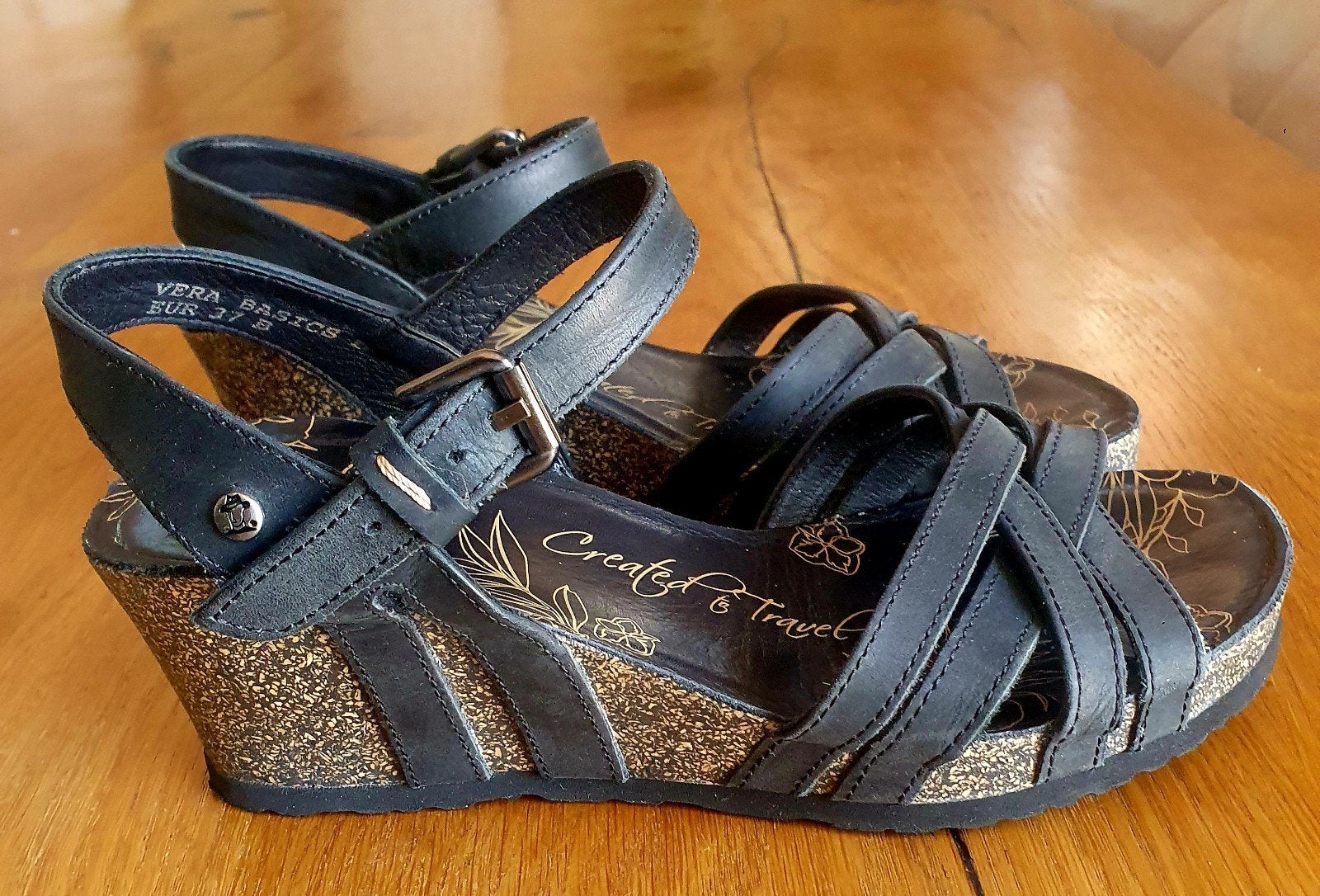 Panama Jack Vera basics sandalen zwart leer maat 37, Kleding | Dames, Schoenen, Zwart, Zo goed als nieuw, Panama Jack, Sandalen of Muiltjes