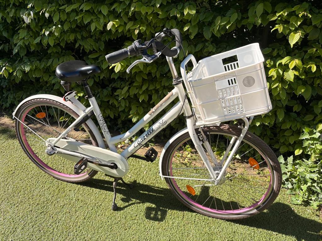 Gazelle Miss Grace 26inch kinderfiets, Fietsen en Brommers, Fietsen | Dames | Damesfietsen, Ophalen, Gebruikt, Versnellingen, Minder dan 47 cm