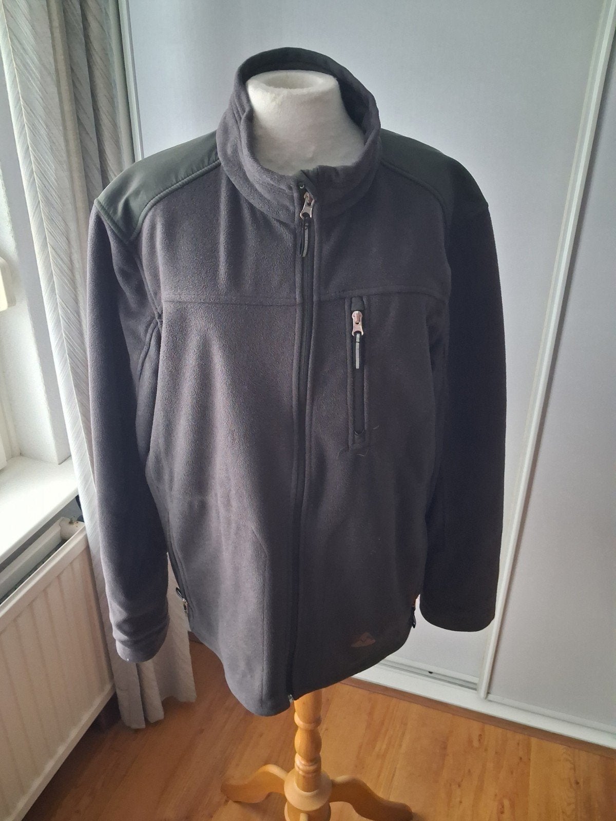 DIKKER OUTDOOR DISCOVER FLEECE GRIJS VEST MAAT L, Maat 52/54 (L), Ophalen of Verzenden, Grijs, Outdoor discovery