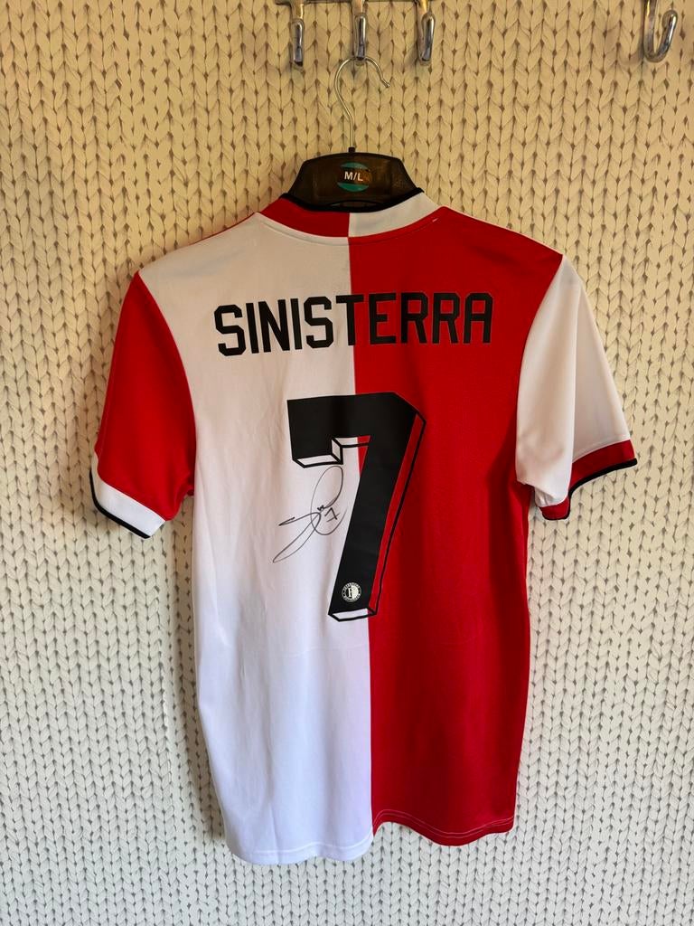 Feyenoord shirt gesigneerd door Luis Sinisterra - Maat S, Sport en Fitness, Voetbal, Maat S, Ophalen of Verzenden, Zo goed als nieuw