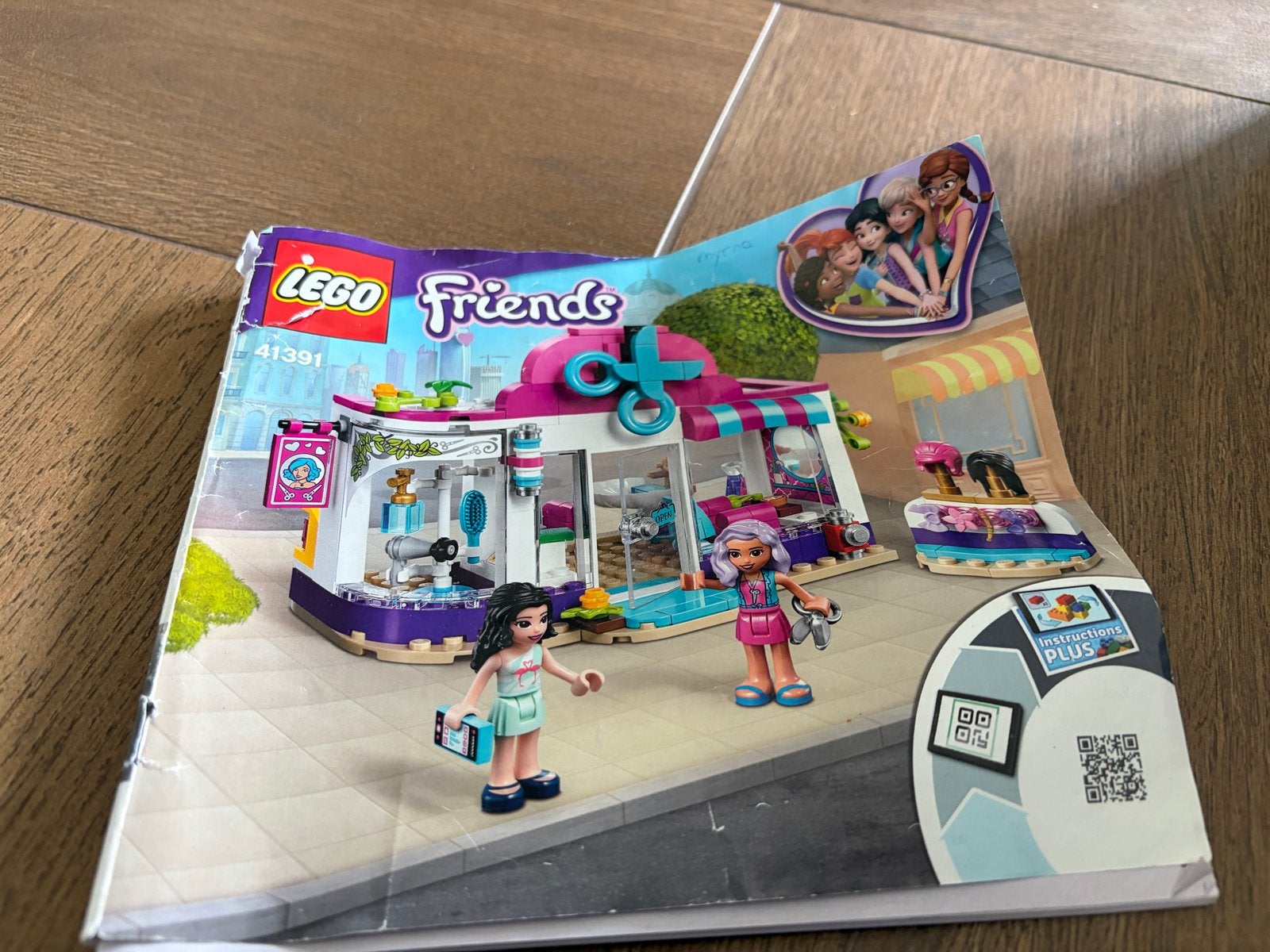Lego Friends 41391 Heartlake City Kapperssalon, Ophalen of Verzenden, Gebruikt