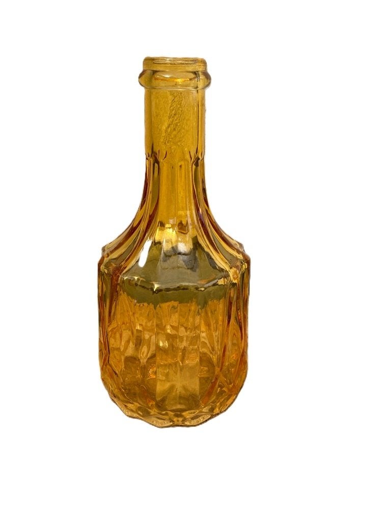 FLES AMBER-KLEURIG 18 CM NIEUW, Huis en Inrichting, Vintage, -, -, Nieuw