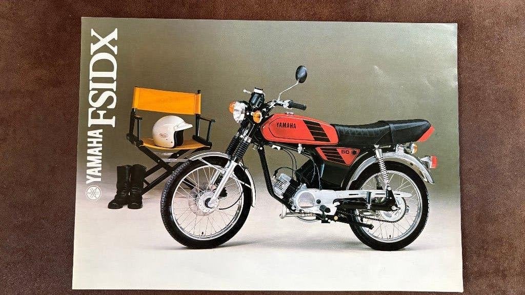 Yamaha FS1 folder model 3E9 bouwjaar 1979, Fietsen en Brommers, Ophalen of Verzenden, Zo goed als nieuw