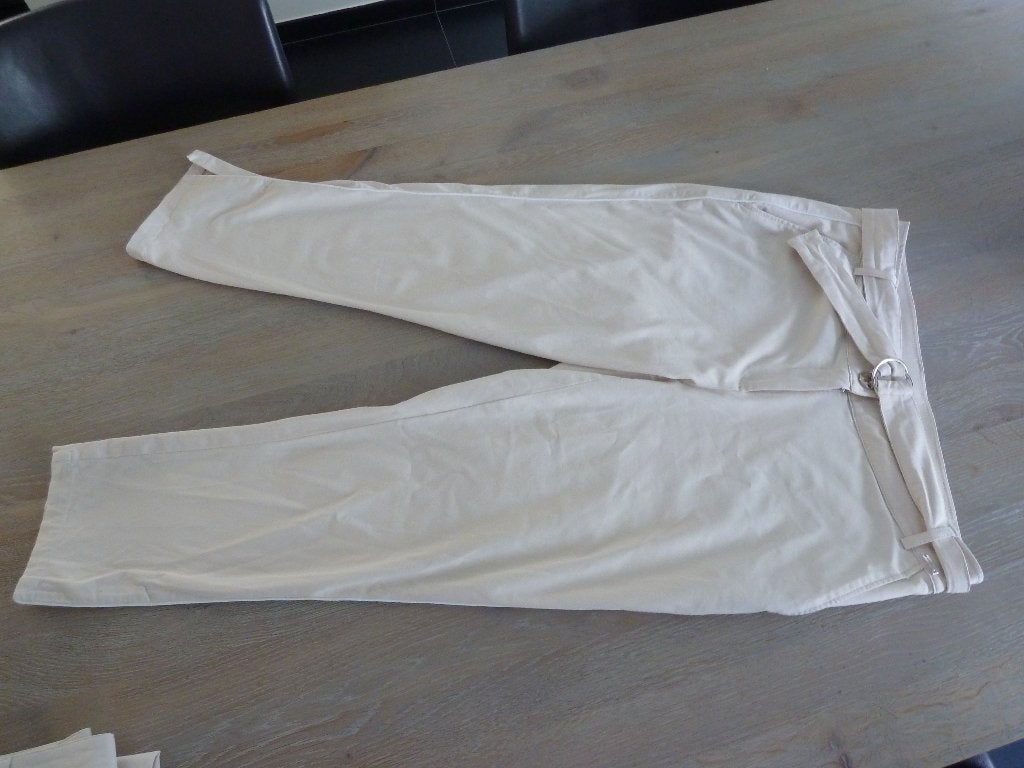 DAMES BROEK AIRFIELD MAAT 42 NIEUWSTAAT BEIGE, Beige, Maat 42/44 (L), Ophalen of Verzenden, Zo goed als nieuw