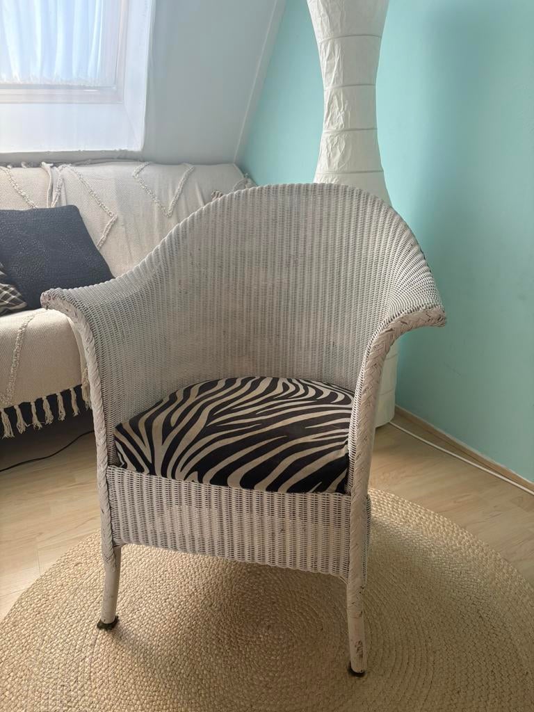 Lloyd loom stoel, Ophalen, Gebruikt
