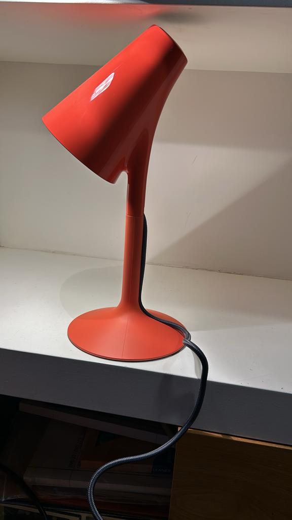 Lirio by Philips The Mighty Piculet Tafellamp Rood, Ophalen of Verzenden, Nieuw, Metaal, Minder dan 50 cm