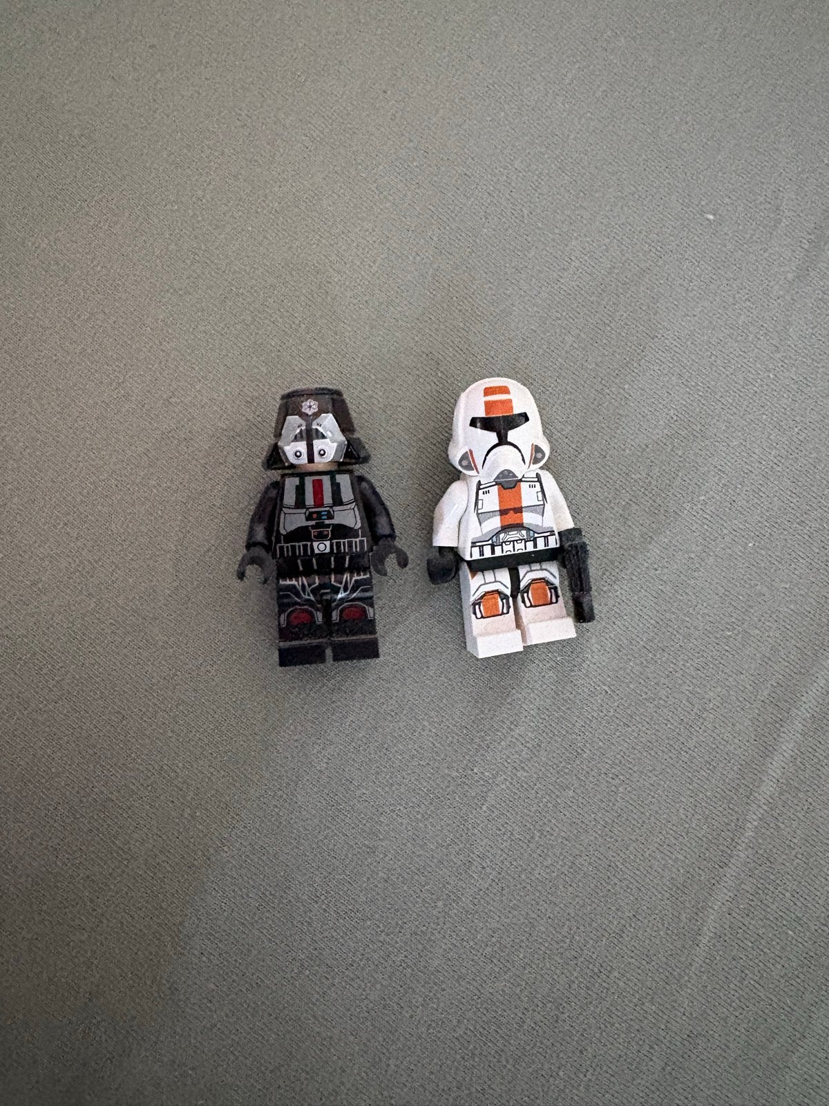LEGO Star Wars Minifiguren: Imperial Trooper & Clone Trooper, Ophalen of Verzenden, Zo goed als nieuw, Overige merken