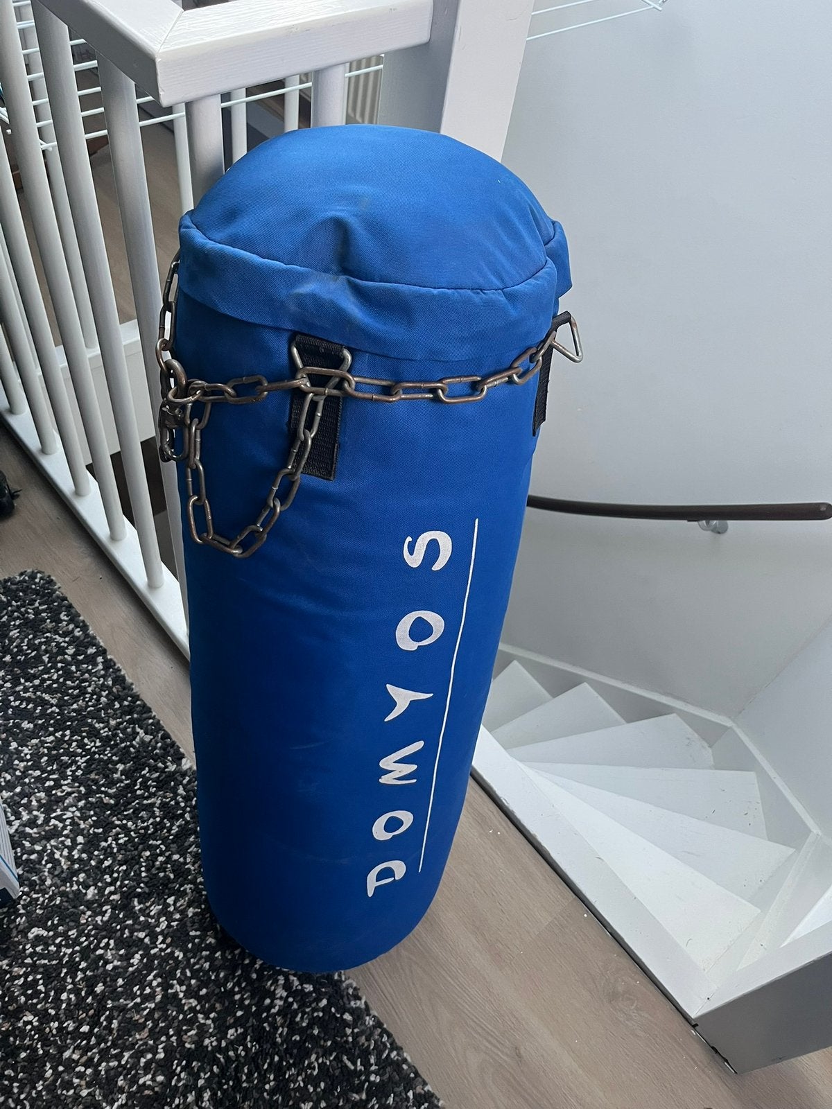 Gevulde bokszak 1 meter, Ophalen, Zo goed als nieuw, Bokszak