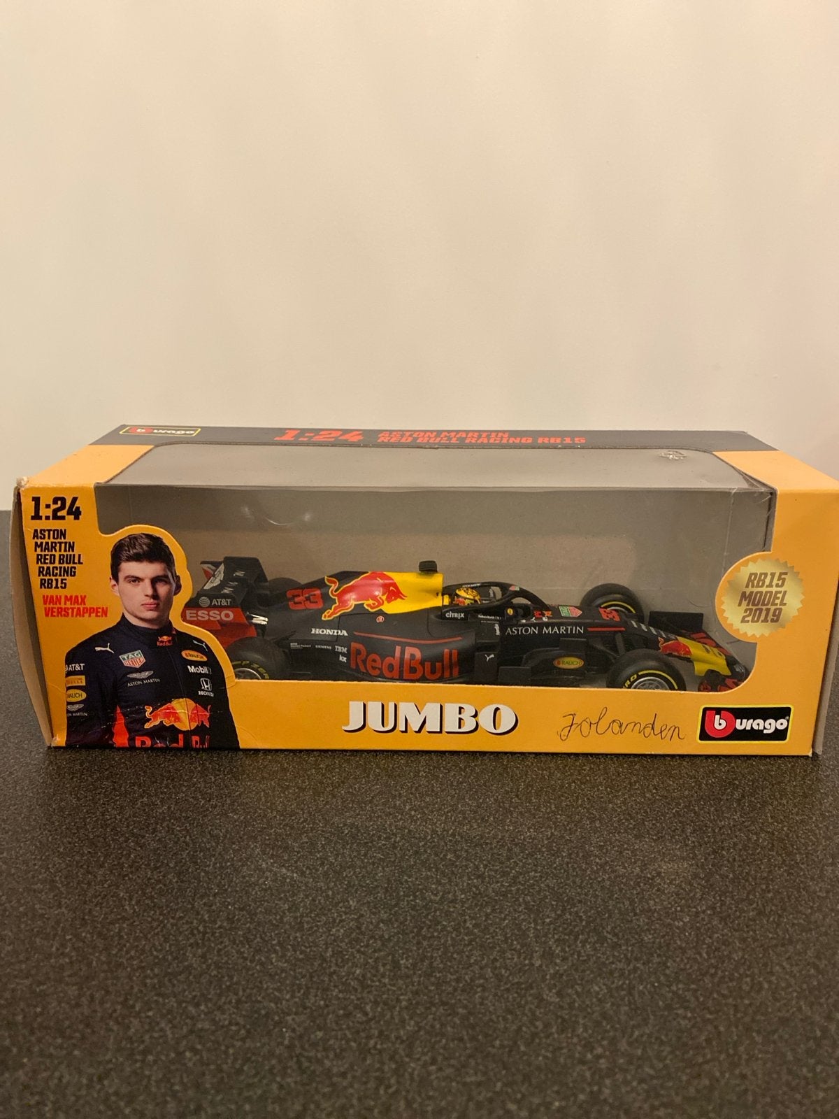 Bburago Red Bull Racing RB15 Max Verstappen 1:24 Collectors, Ophalen of Verzenden, Nieuw, Auto, Overige merken