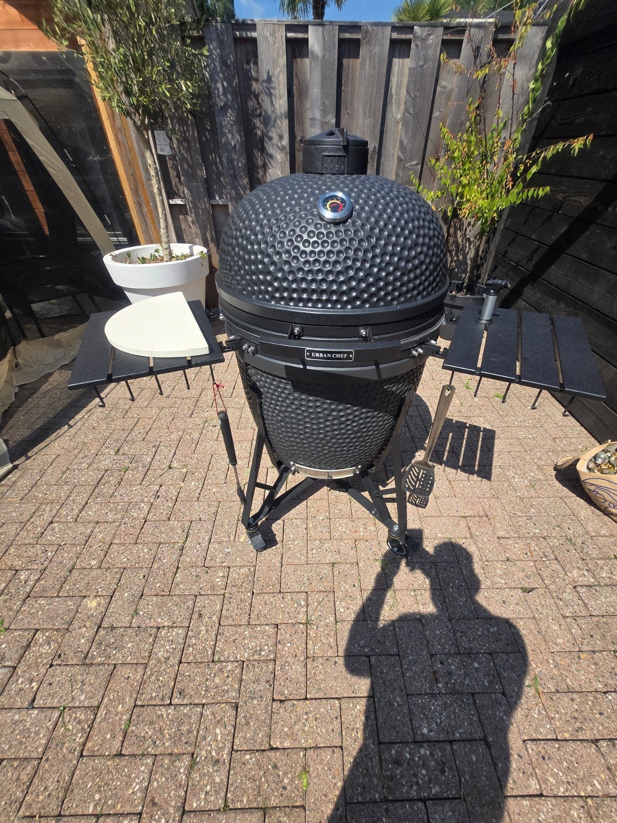 tekoop bbq, Ophalen of Verzenden, Zo goed als nieuw