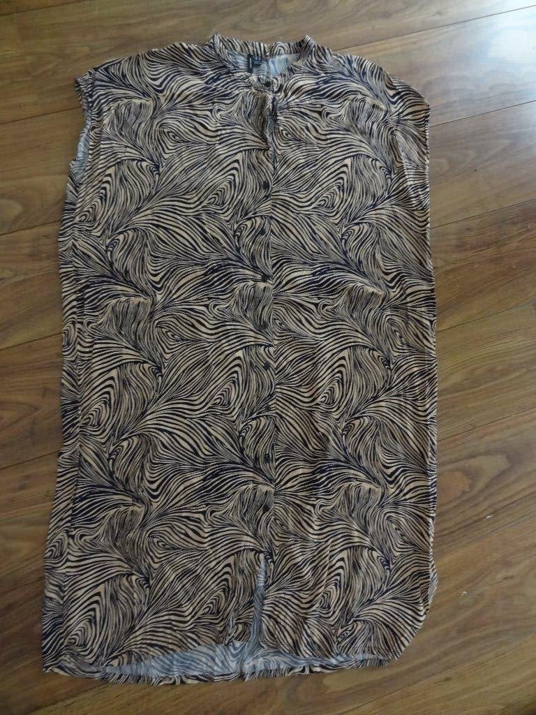 Vero Moda doorknoopjurk, Meerkleurig, Vero Moda, Maat 46/48 (XL) of groter, Ophalen of Verzenden