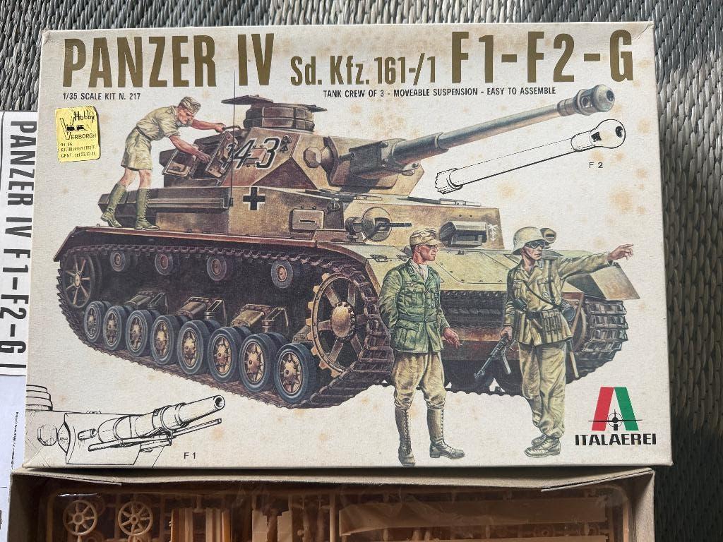 panzer IV sd.Kfz 161-/1, Tank, Italeri, 1:32 tot 1:50, Ophalen of Verzenden