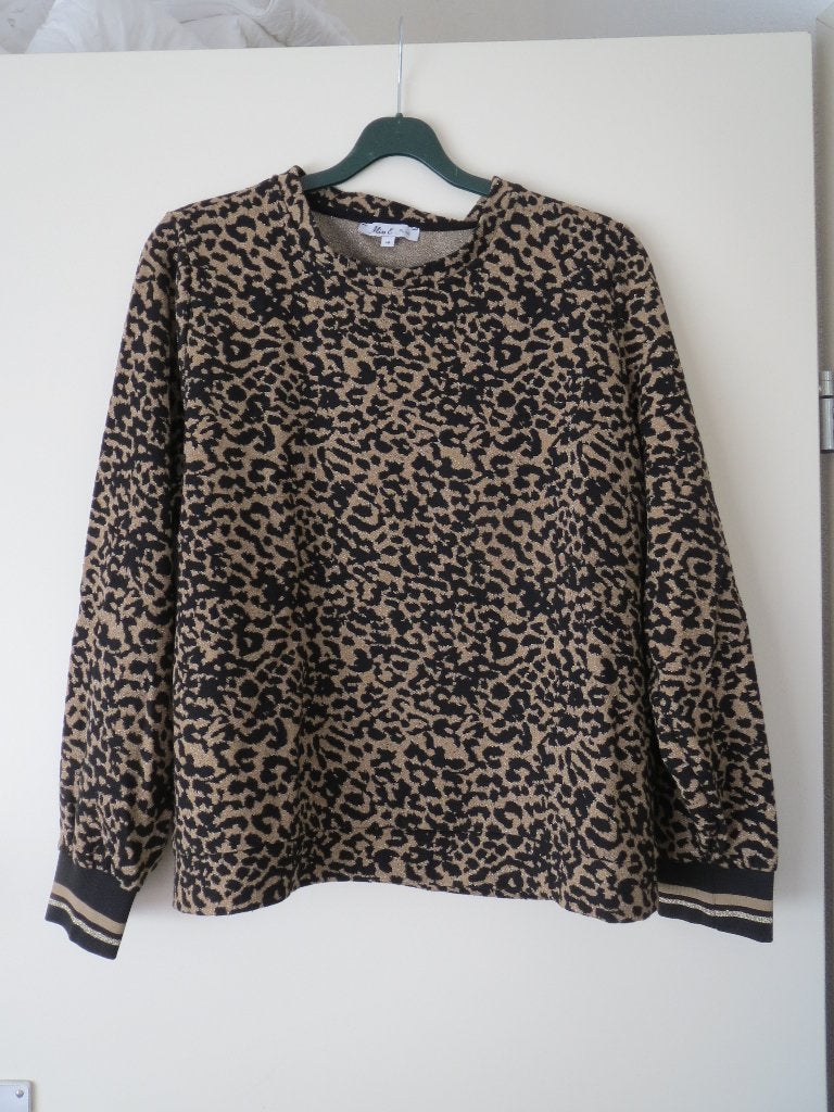 Damestrui panter Miss Etam pluscollectie maat 48, Ophalen of Verzenden, Zo goed als nieuw, Maat 46/48 (XL) of groter, Bruin