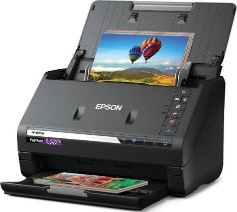 Epson FastFoto FF680W - Nieuw in doos + 4 jaar garantie, Computers en Software, Scanners, Ophalen of Verzenden, Nieuw, Fotoscanner