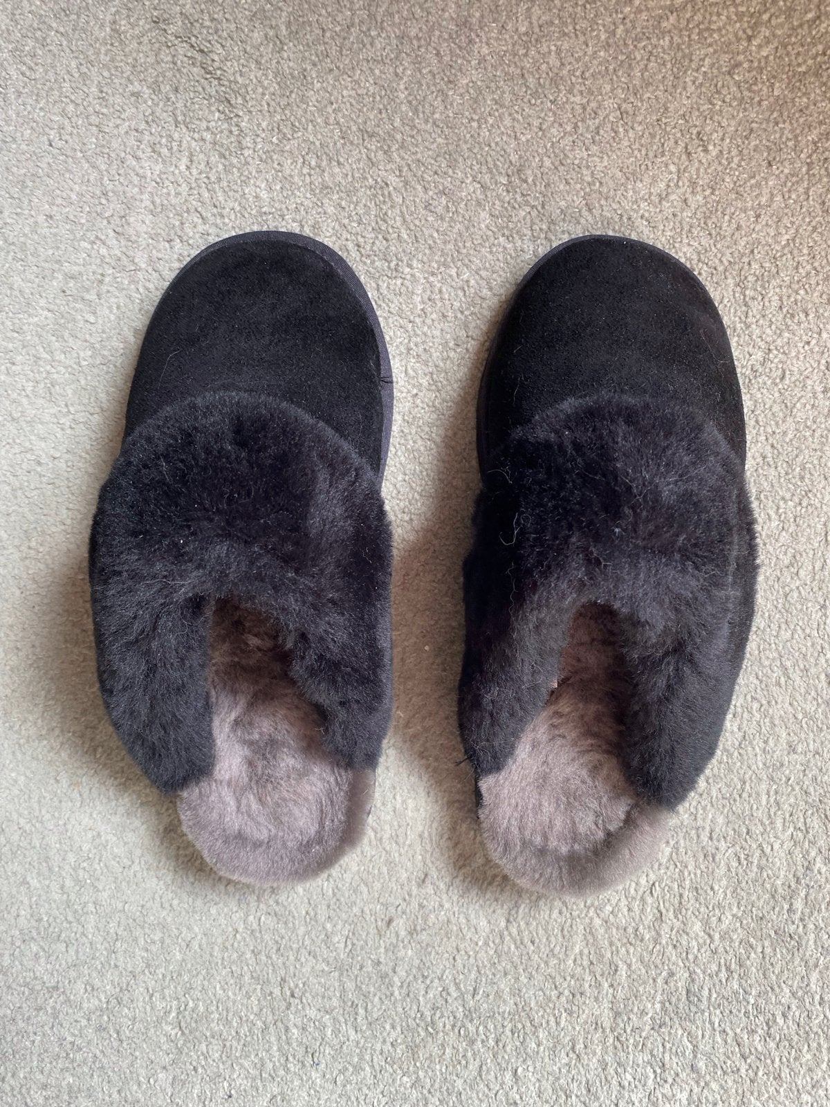 Warmbat Australia Pantoffels - Maat 41, Zwart, Ophalen of Verzenden, Zo goed als nieuw, Pantoffels of Sloffen