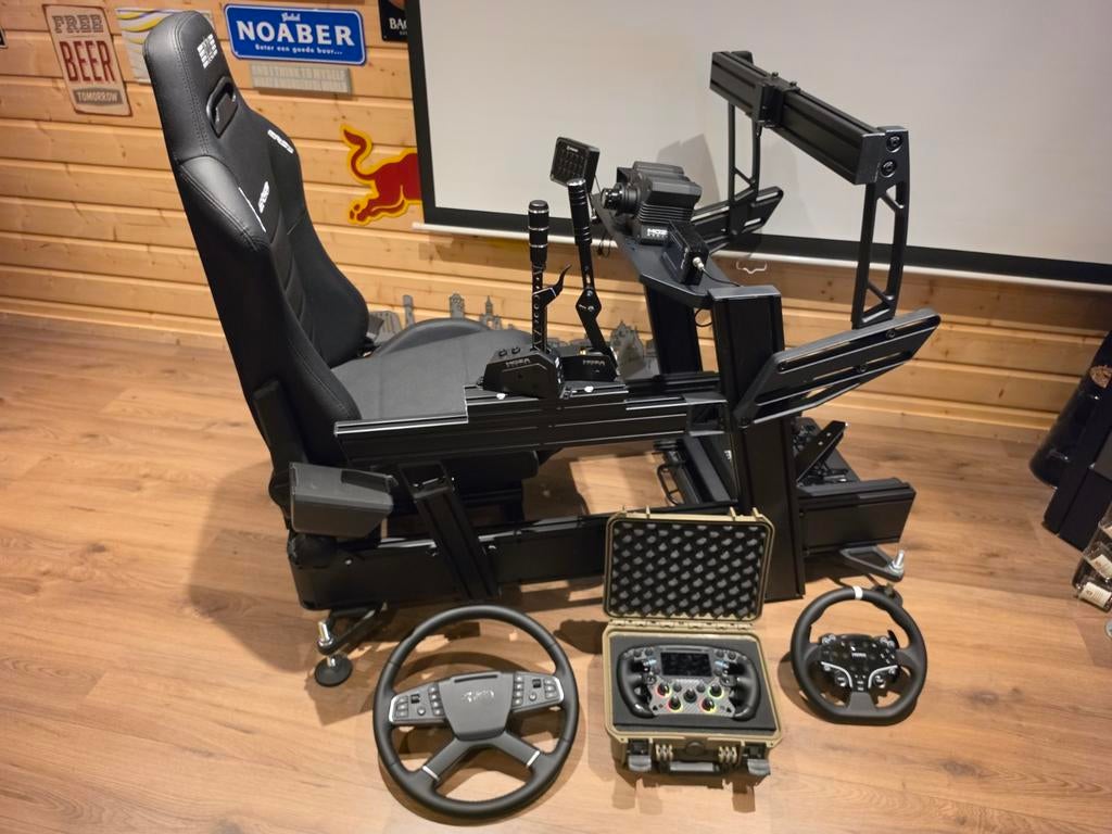 Complete High-End Sim Setup Simlab P1-X Pro, Spelcomputers en Games, Spelcomputers | Overige Accessoires, Ophalen, Zo goed als nieuw