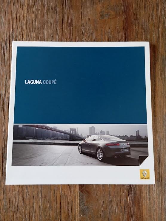 Renault Laguna Coupe  9 / 2009  30 pag., Verzenden, Zo goed als nieuw, Renault