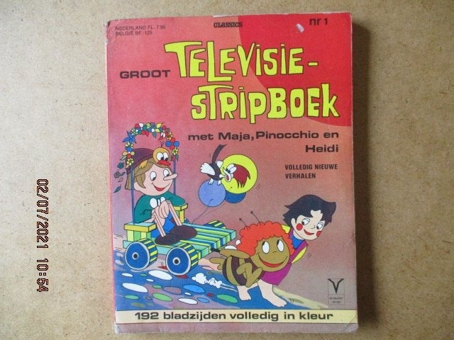 adv4922 groot televisiestripboek, Boeken, Stripboeken, Eén stripboek, Ophalen, Gelezen