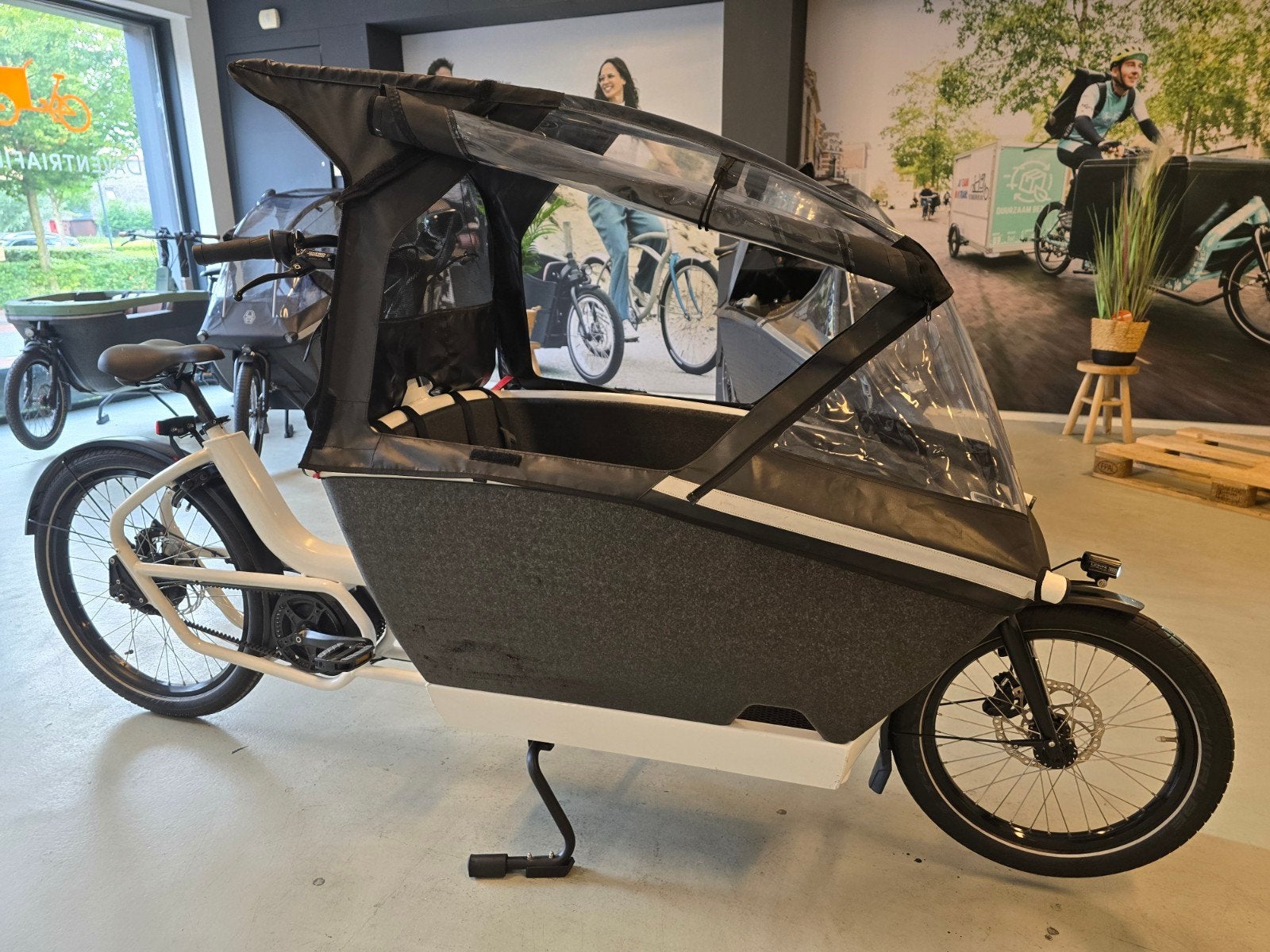 Urban Arrow Family Performance Plus | BELT | 500W | KIOX |🥇, Huif, Ophalen of Verzenden, Zo goed als nieuw, 2 kinderen