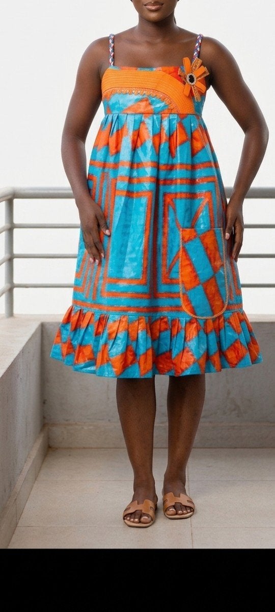 Afrikaanse jurk, Kleding | Dames, Jurken, Ophalen of Verzenden, Nieuw, Boven de knie