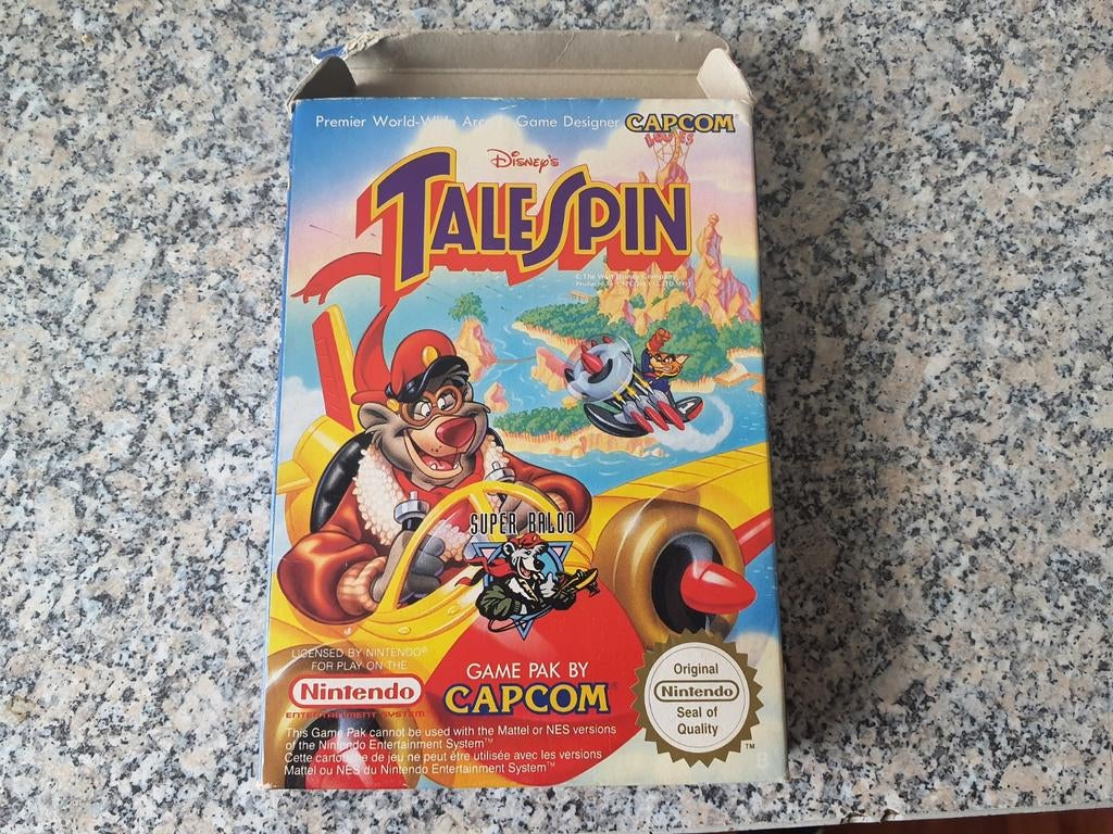 Talespin voor Nintendo NES., 1 speler, Verzenden, Gebruikt, Vanaf 3 jaar