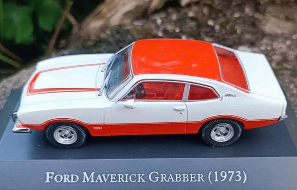 Ford Maverick Grabber 1973 1/43 ALTAYA American cars # 94, Hobby en Vrije tijd, Modelauto's | 1:43, Verzenden, Nieuw, Auto, Overige merken