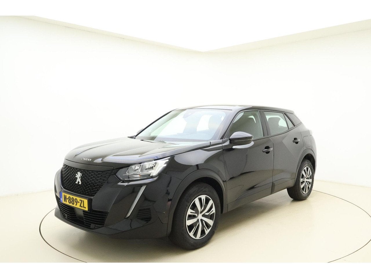 Peugeot 2008 1.2 PureTech Active Cruise Control l Airco l Ap, Auto's, Gebruikt, 1199 cc, Zwart, 3 cilinders