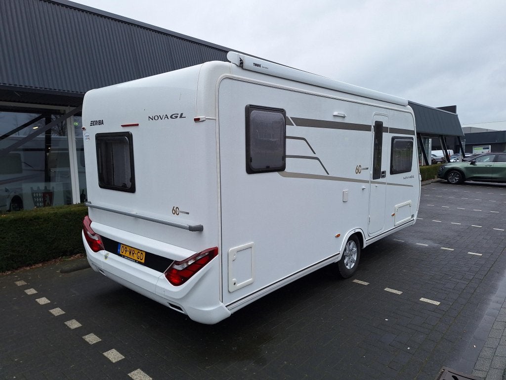 Eriba Nova GL - 60 edition 465 LUIFEL, FIETSDRAGER, ATC, Caravans en Kamperen, Rondzit, Bedrijf, Schokbreker, 5 tot 6 meter