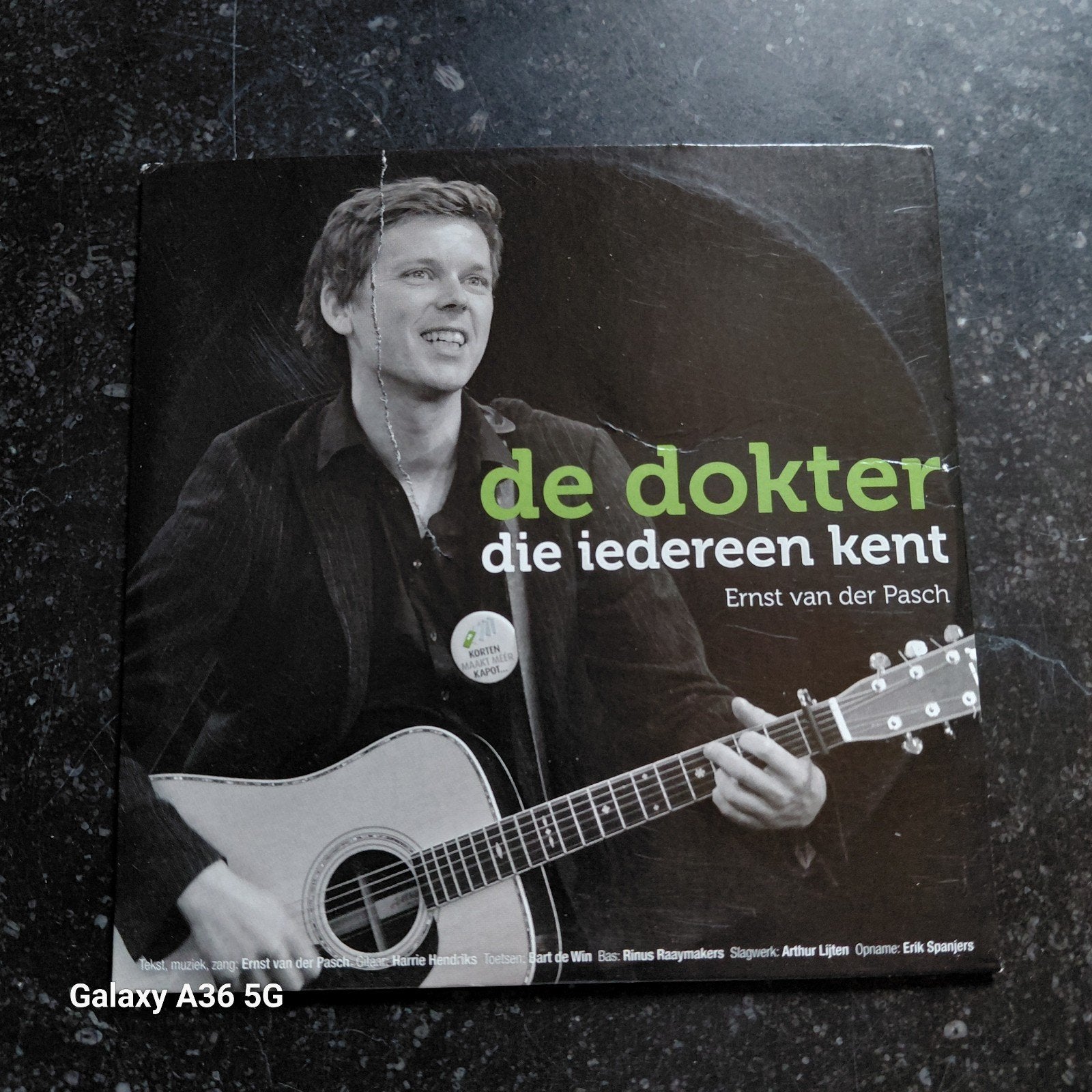 De Dokter Die Iedereen Kent - Ernst van der Pasch CD, Ophalen of Verzenden, Gebruikt, Overige genres, Album