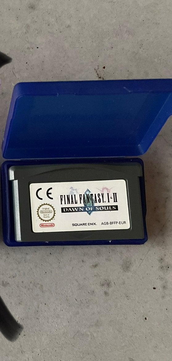 Final Fantasy I - II GBA, Ophalen, 1 speler, Zo goed als nieuw, Role Playing Game (Rpg)
