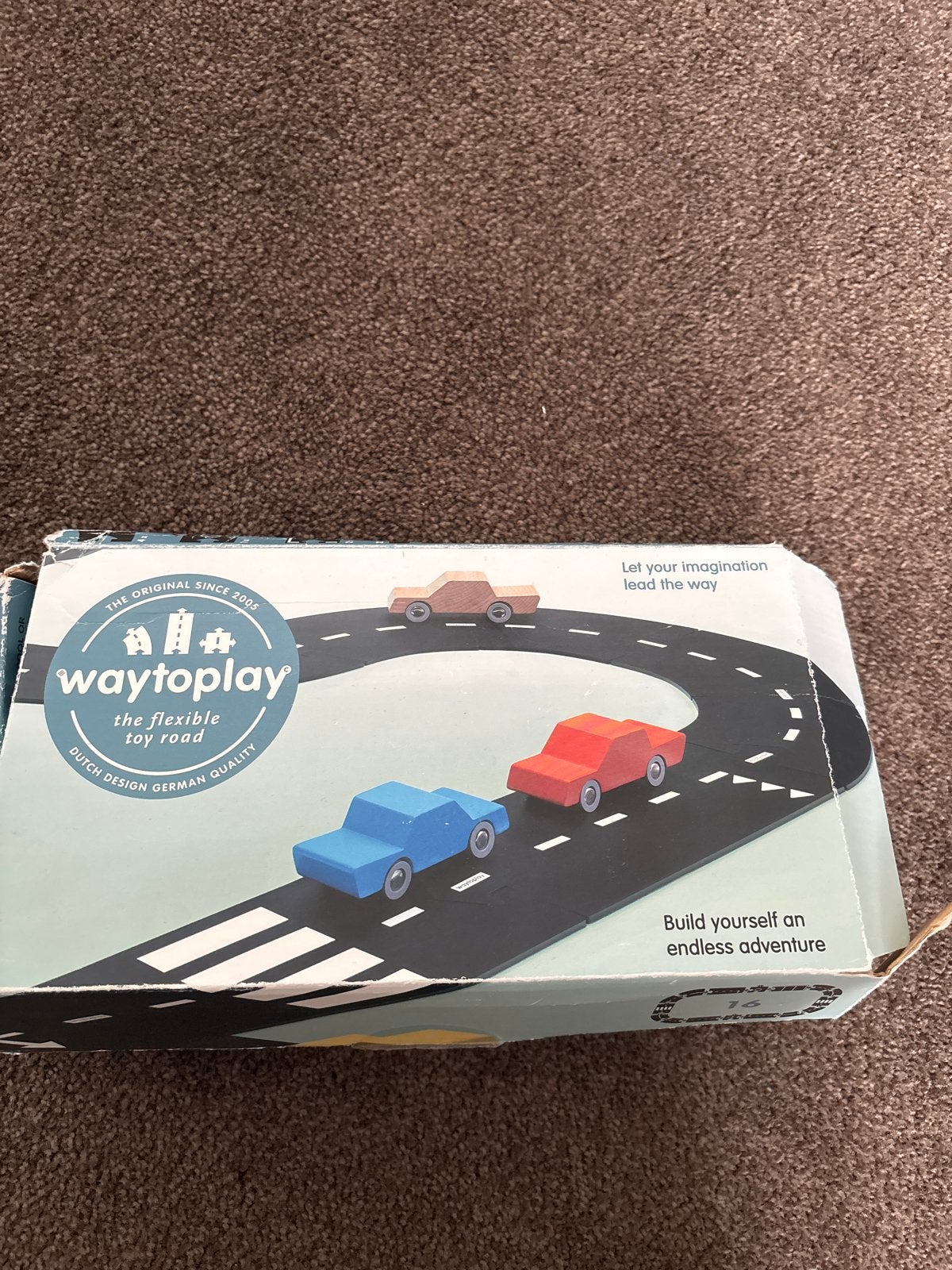 Waytoplay flexibele speelbaan - De originele speelweg, Zelf te bouwen, Handmatig, Ophalen, Overige merken