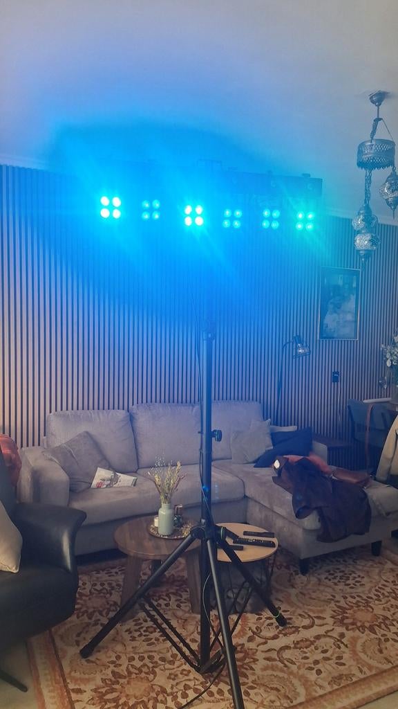 Eurolite LED KLS-180/6 Compact lichtset incl. statief, Muziek en Instrumenten, Licht en Laser, Ophalen, Zo goed als nieuw, Licht