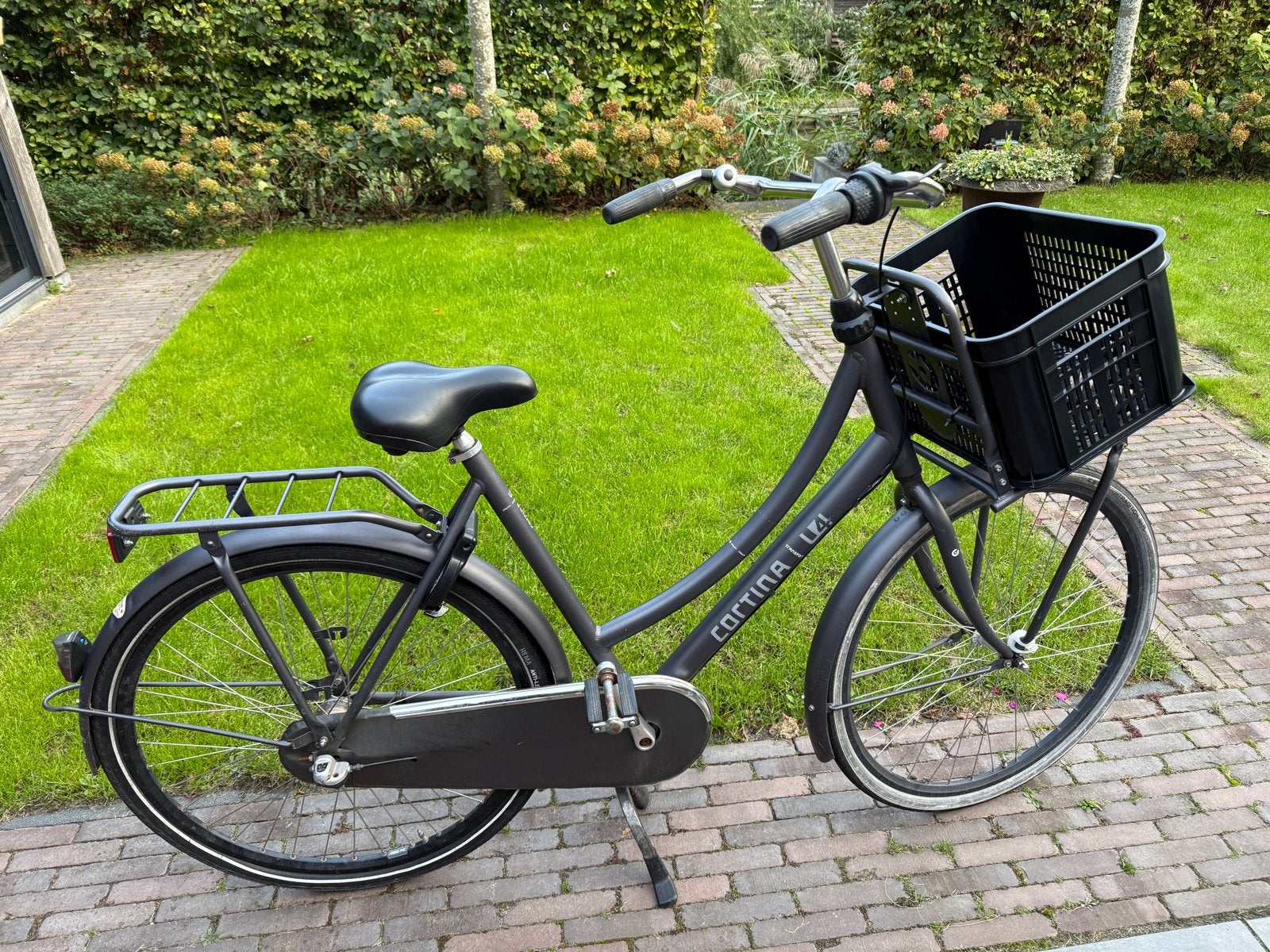 Cortina U4 Transportfiets Dames - 26 inch, (Extra) lage instap, Trommelrem, Ophalen, Overige merken