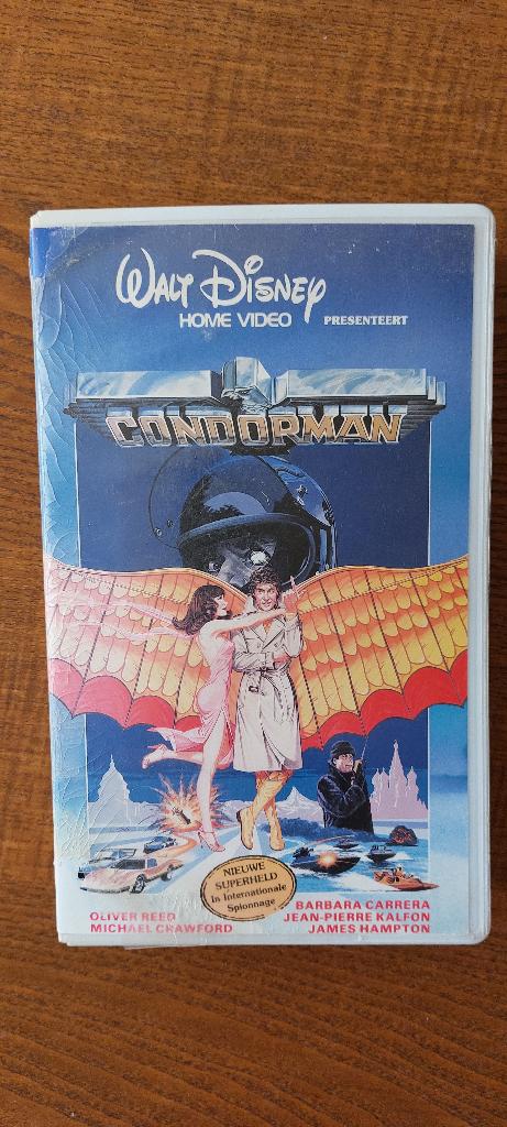 Condorman  (Walt Disney Home Video) - Dutch VHS, Alle leeftijden, Verzenden, Gebruikt, Science Fiction en Fantasy