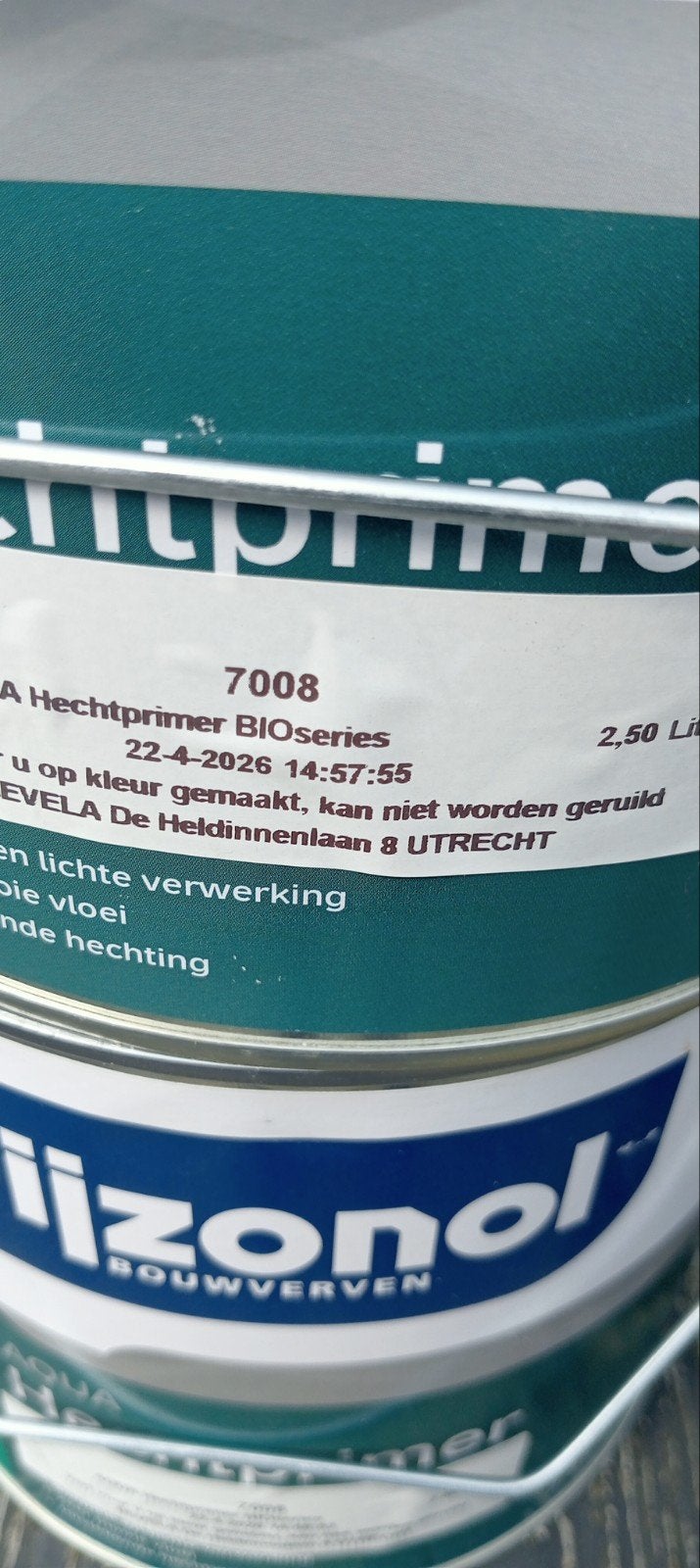 aqua verf wyzonol 5l hechtprimer en 7.5l zydeglans, Ophalen of Verzenden, Nieuw